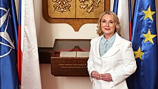 Ministryně obrany Jana Černochová (ODS)