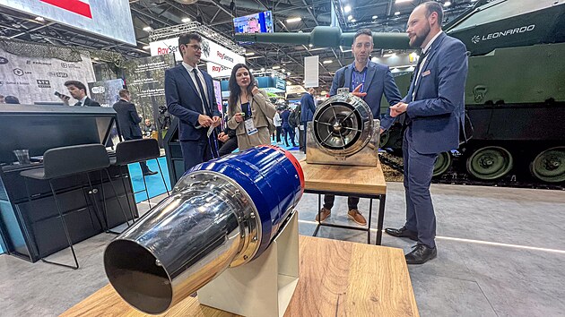 Pokročilé pohonné jednotky pro drony a řízené střely českého výrobce AviaNera Technologies na veletrhu Eurostory 2026