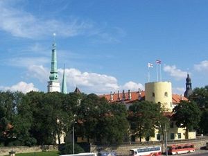 Lotysko Riga - sdlo prezidenta
