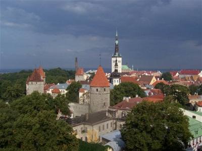Estonsko - Tallinn - historick centrum