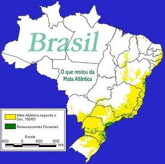 mapa Brazilie