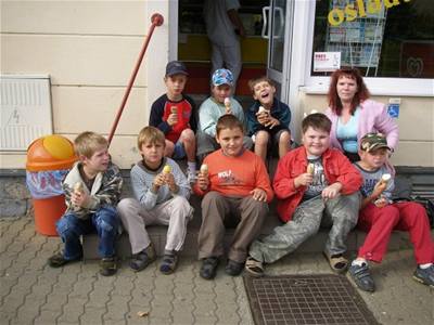Myš - trpajzlíci na zmrzlině
