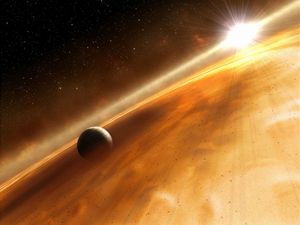 Planeta u hvzdy Fomalhaut v pedstavch male