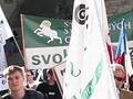 Demonstrace proti Lisabonu 2