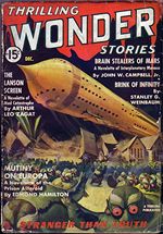 Thrilling Wonder Stories Brain Stealers of Mars