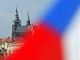 Pražský hrad a česká vlajka Pražský hrad a česká vlajka