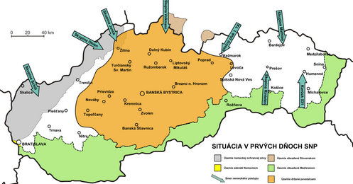 SNP mapa