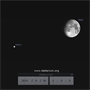 Konjunkce Msíce se Saturnem 29. 6. 2015