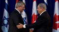 Stephen Harper a izraelský premiér Benjamin Netanjahu