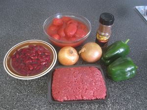 Chilli con carne - co budete potebovat