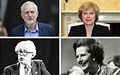 Corbyn, May - Foot, Thatcher