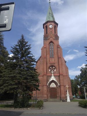 Krsn kostely, severn Morava