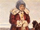 Dívka v kožichu, 1889 Dívka v kožichu, 1889