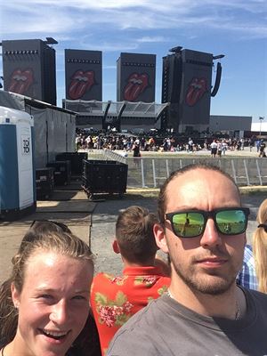 Nstup na koncert Rolling Stones, Praha 2018