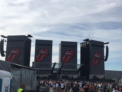 Nstup na koncert Rolling Stones, Praha 2018