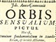 orbis pictus orbis pictus