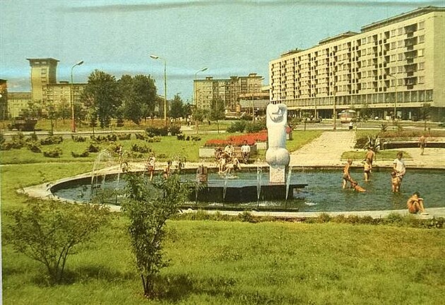 10 Havíov na dobové pohlednici, rok 1974