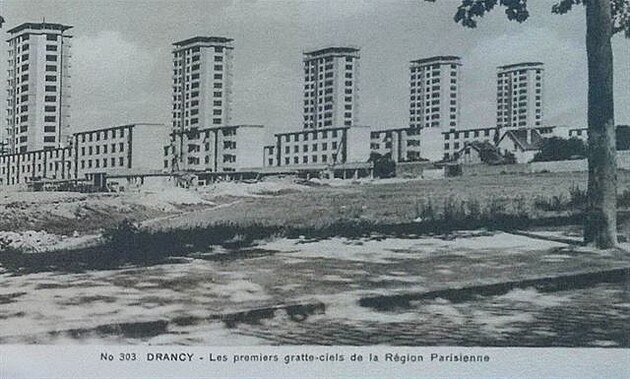 6 Panelové sídlit Drancy u Paíe z roku 1934