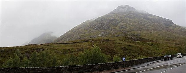 7 - u skoro na konci cesty - Glen Coe máme za humny