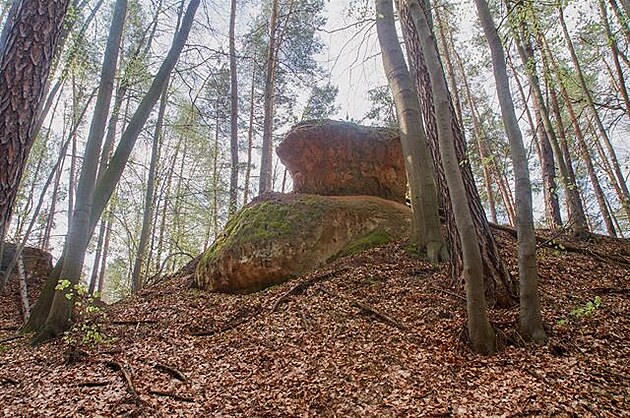 Ralsko duben 2017: Pískovec