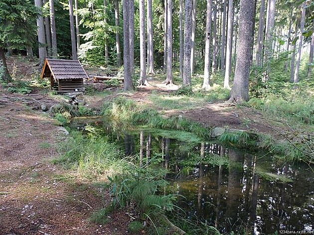 Studánka pod Kloboukem (letos)