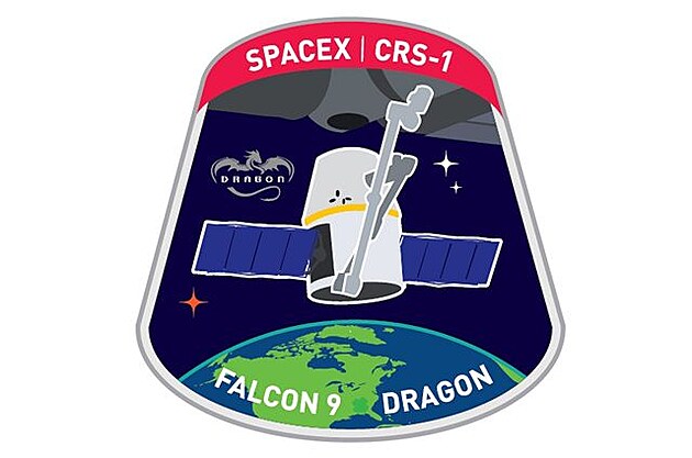 Space Dragon Mission Patch