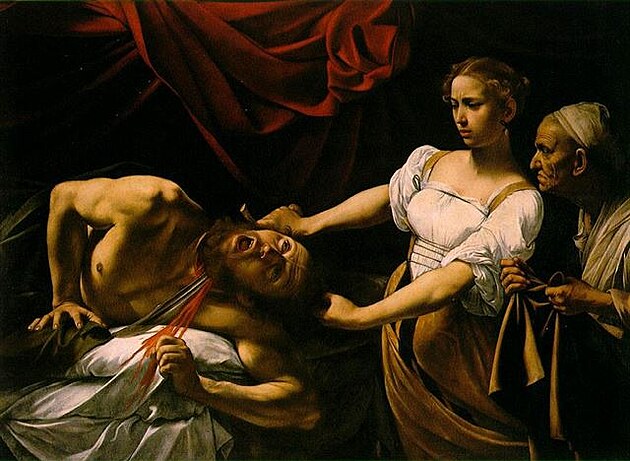 Judith beheading Holofernes - Caravaggio