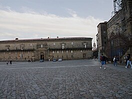 Santiago de Compostela - nmst ped katedrlou