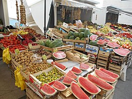 Na trhu v Chorvatsku