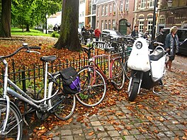 Maastricht - kola v ulicch