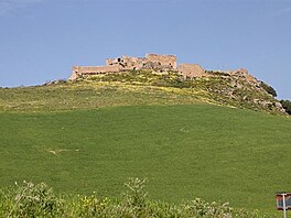 Cesta na Siclii. Hrad za humny - Castello Calatubo