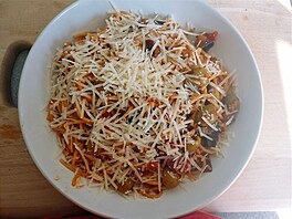 Na tali. Recept na Spaghetti alla Norma