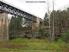 eleznin most, zahrdky (Mchv kraj, Velikonoce 2017)