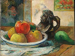 Zti s jablky, hrukou a dbnem, 1889
