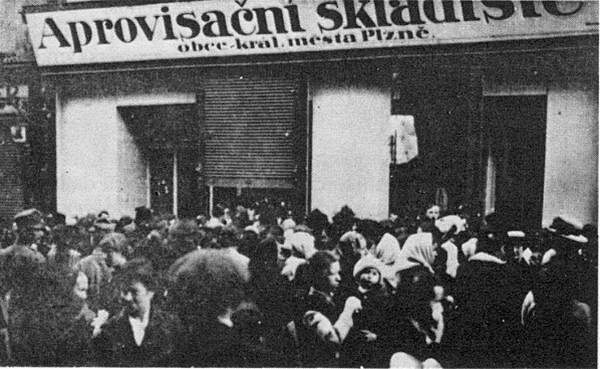 2-2 demonstrace v Plzni, 1918