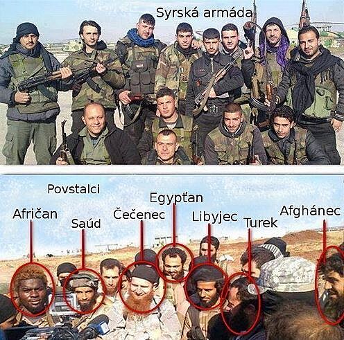 Syrská armáda x povstalci