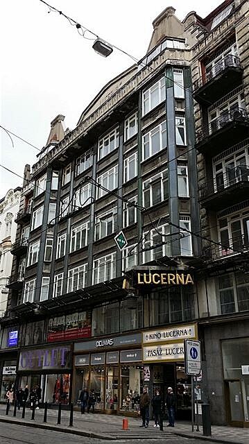 Lucerna, Vodikova ulice 3