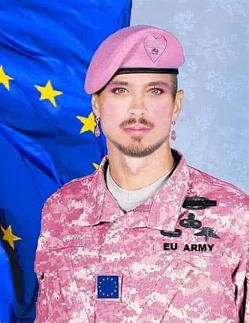 návrh uniformy armády EU