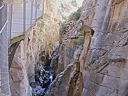 El Caminito del Rey -  msty je soutska opravdu uzouk