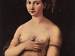 La Fornarina 1518-19 Raphael