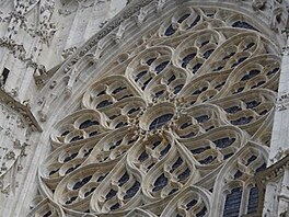 Beauvais - katedrla, detail