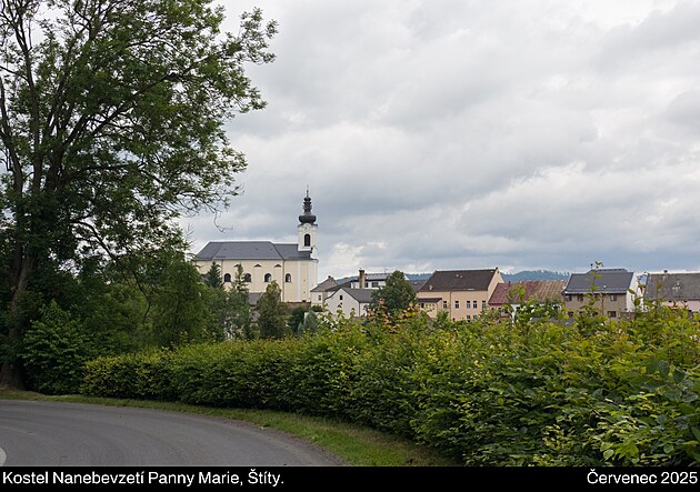 Štíty. Vokolo Moravy. Červenec 2025