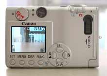 Digitln fotoapart Canon IXUS 400 - zadn stna