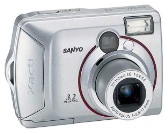 Digitln fotoapart Sanyo Xacti DSC-S3