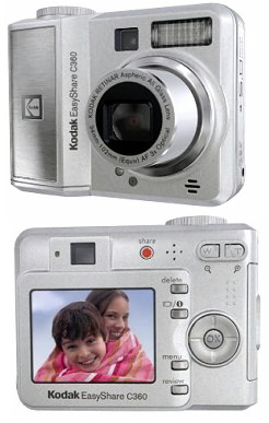 Digitln fotoapart Kodak EasyShare C360