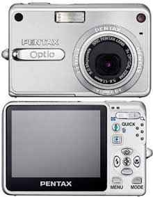 Digitln fotoapart Pentax Optio S5z