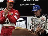 Schumacher a Button na stupnch vtz