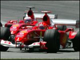 Souboj jezdc Ferrari