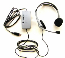 Labtec Axis-712: USB zvukovka se sluchtky