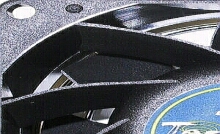 Detailn pohled na lopatky vtrku Vantec Tornado